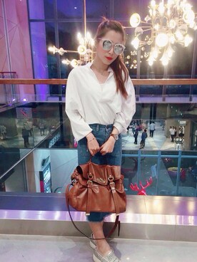 「mulberry」｜ASKIEさん（レディース・155cm）の春コーディネート