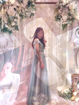 「LOVE」｜「アイテム（ワンピース/ドレス）」を使った、ASKIEさん（レディース・155cm）の夏コーディネート