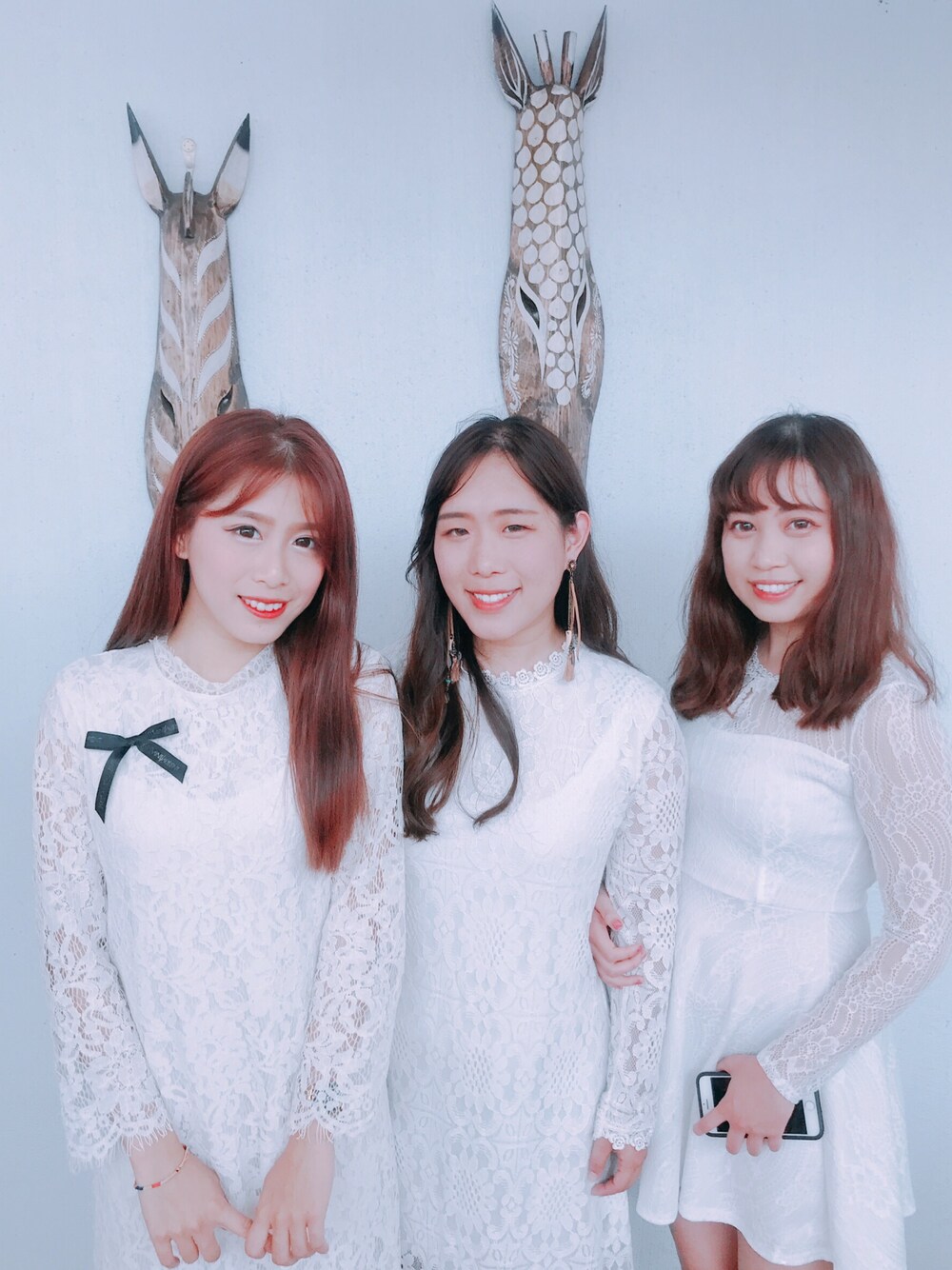 「ribbon、wedding、white、lace、PARTY、Bff、YSL、ZOOEY、summer、Kenting」｜「ZOOEYのアイテム（ワンピース、ホワイト系）」を使った、ASKIEさん（レディース・155cm）の夏コーディネートの1枚目の写真