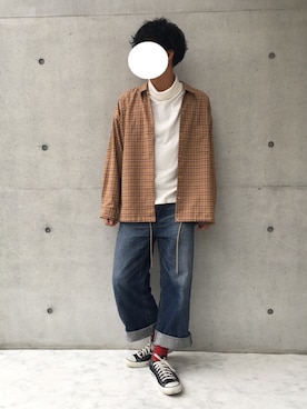 JINさん（メンズ・170cm）の春コーディネート