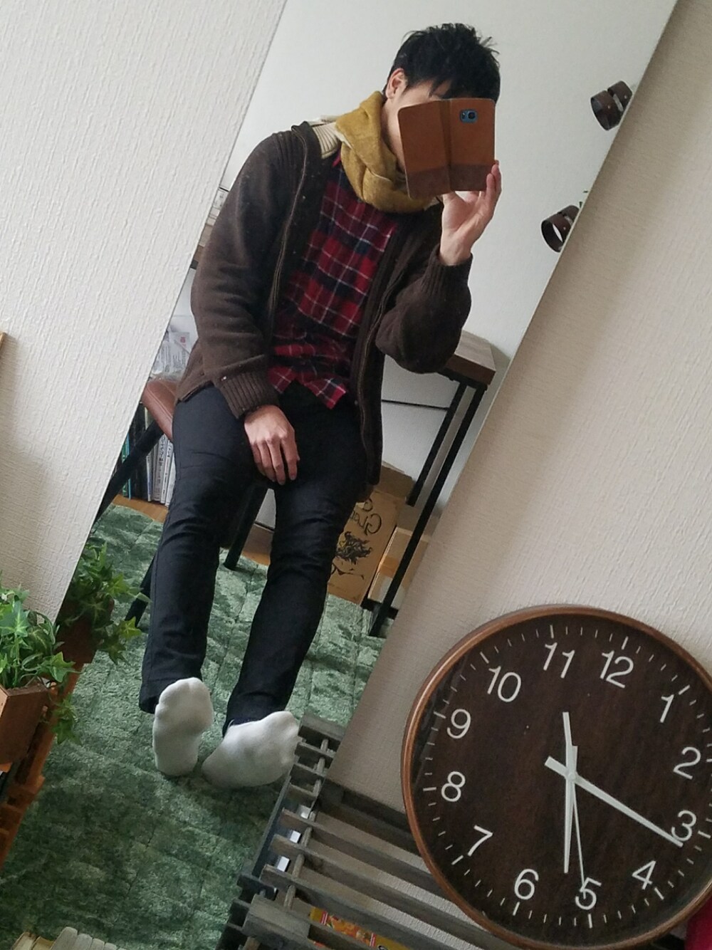 メンズの冬コーディネートの1枚目の写真