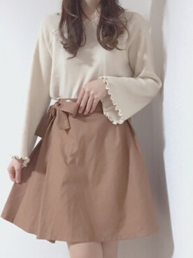 natsuさん（レディース・162cm）の冬コーディネート