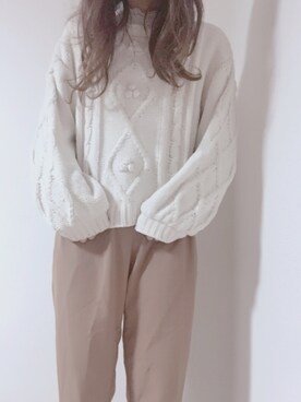 natsuさん（レディース・162cm）の冬コーディネート