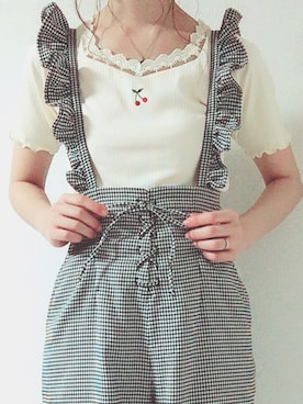 natsuさん（レディース・162cm）の夏コーディネート