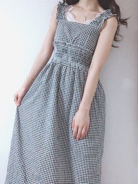 natsuさん（レディース・162cm）の夏コーディネート