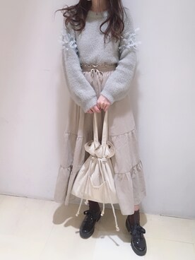 natsuさん（レディース・162cm）の冬コーディネート