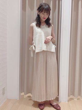 natsuさん（レディース・162cm）の夏コーディネート