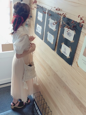 natsuさん（レディース・162cm）の夏コーディネート