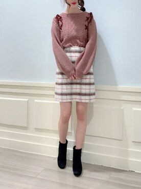 natsuさん（レディース・162cm）の冬コーディネート