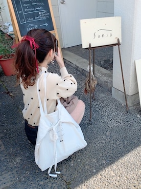 「ADOLESCENCE （アドレセンス）のアイテム」を使った、natsuさん（レディース・162cm）の冬コーディネート