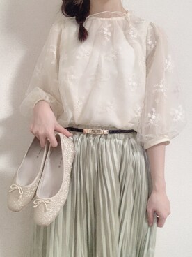 「ADOLESCENCE （アドレセンス）のアイテム」を使った、natsuさん（レディース・162cm）の春コーディネート