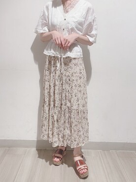 「ADOLESCENCE （アドレセンス）のアイテム」を使った、natsuさん（レディース・162cm）の夏コーディネート