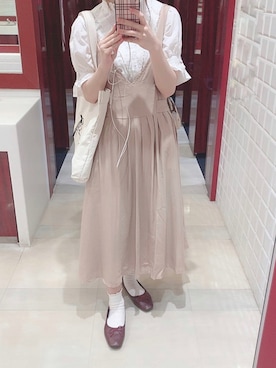 「ADOLESCENCE （アドレセンス）のアイテム」を使った、natsuさん（レディース・162cm）の夏コーディネート