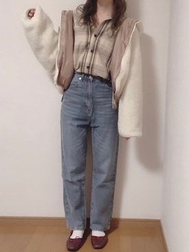 「ADOLESCENCE （アドレセンス）のアイテム」を使った、natsuさん（レディース・162cm）の秋コーディネート