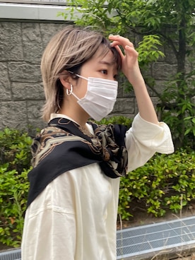 「UNIQLO（ユニクロ）のアイテム（ワンピース/ドレス）」を使った、ゆなさん（レディース・157cm）の夏コーディネート