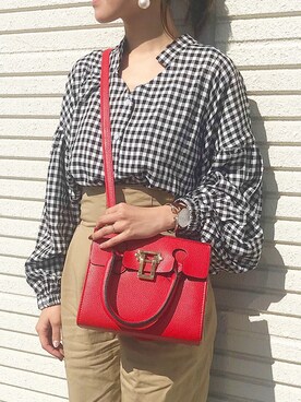 「salus（サルース）のアイテム（トップス）」を使った、misaki さん（レディース・160cm）の冬コーディネート