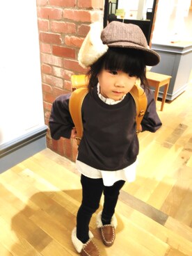 pukapukapuukaさん（キッズ・100cm）の冬コーディネート