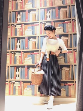 nkさん（レディース・154cm）の夏コーディネート