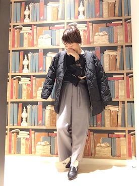 nkさん（レディース・154cm）の秋コーディネート