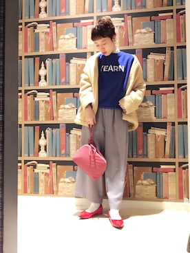 nkさん（レディース・154cm）の冬コーディネート