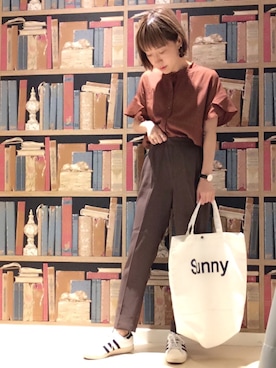 nkさん(レディース・154cm)の夏コーディネート