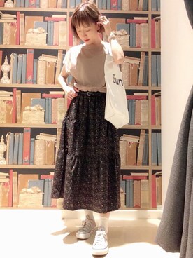 nkさん(レディース・154cm)の夏コーディネート