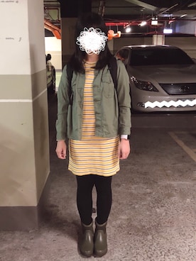 JUさん（レディース・161cm）の秋コーディネート