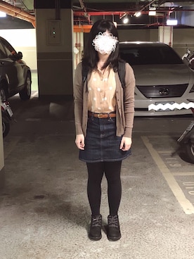 JUさん（レディース・161cm）の秋コーディネート