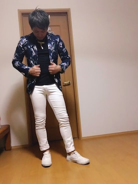 「TOMMY（トミー）のアイテム（ジャケット/アウター）」を使った、しょーちさん（メンズ・168cm）の秋コーディネート