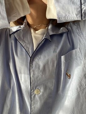 「Polo Ralph Lauren」｜「アイテム（ルームウェア）」を使った、awimさん（レディース・166cm）の冬コーディネート