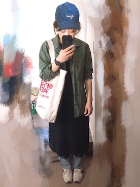 HiNaRiさん（レディース・163cm）の春コーディネート