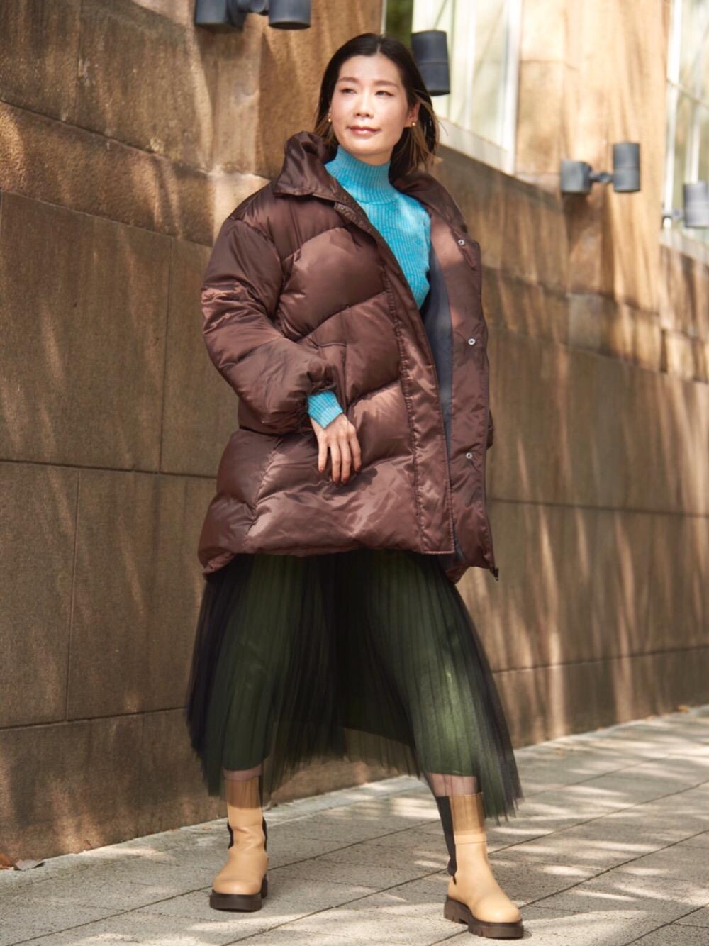 LANVIN en Bleuのダウンジャケット/コートを使った人気ファッション