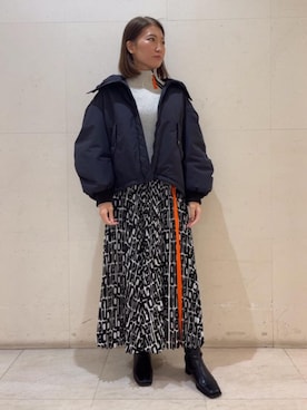 LANVIN en Bleu STAFFさん(レディース・160cm)の秋コーディネート