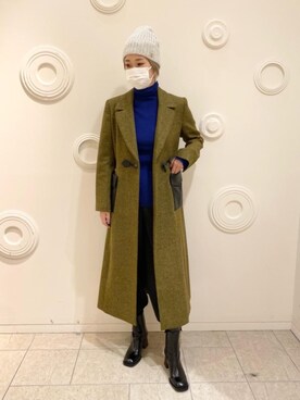 「骨格ウェイブ」｜LANVIN en Bleu STAFFさん（レディース・170cm）の秋コーディネート
