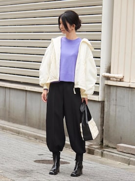 LANVIN en Bleu STAFFさん(レディース・169cm)の秋コーディネート