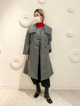 「骨格ウェイブ」｜LANVIN en Bleu STAFFさん（レディース・170cm）の秋コーディネート