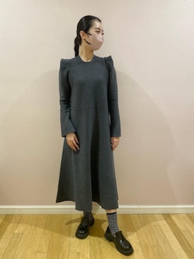 「骨格ウェイブ」｜LANVIN en Bleu STAFFさん（レディース・162cm）の秋コーディネート