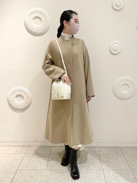 「骨格ウェイブ」｜LANVIN en Bleu STAFFさん（レディース・162cm）の秋コーディネート
