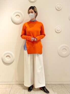 「骨格ウェイブ」｜LANVIN en Bleu STAFFさん（メンズ・170cm）の秋コーディネート