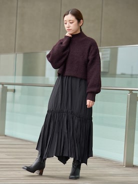 LANVIN en Bleu STAFFさん(レディース・153cm)の秋コーディネート