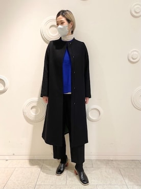 「アイテム（レッグウェア）」を使った、LANVIN en Bleu STAFFさん（レディース・170cm）の秋コーディネート
