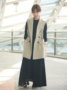 LANVIN en Bleu STAFFさん（レディース・149cm）の秋コーディネート