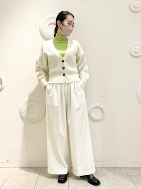 LANVIN en Bleu STAFFさん（レディース・162cm）の秋コーディネート