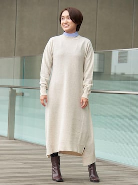 「骨格ウェイブ」｜LANVIN en Bleu STAFFさん（レディース・159cm）の秋コーディネート