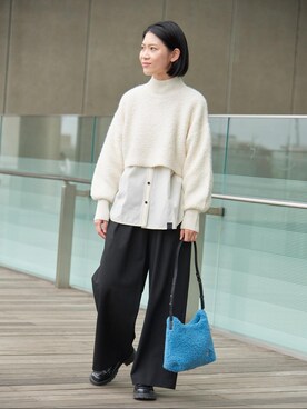 LANVIN en Bleu STAFFさん(レディース・167cm)の秋コーディネート