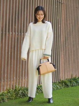 LANVIN en Bleu STAFFさん（レディース・168cm）の秋コーディネート
