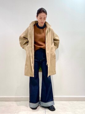 LANVIN en Bleu STAFFさん(レディース・164cm)の冬コーディネート