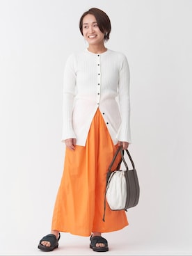 「骨格ウェイブ」｜LANVIN en Bleu STAFFさん（レディース・160cm）の冬コーディネート