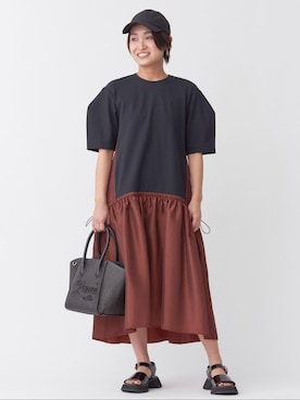 「骨格ウェイブ」｜LANVIN en Bleu STAFFさん（レディース・160cm）の冬コーディネート