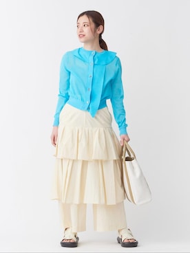 LANVIN en Bleu STAFFさん(レディース・153cm)の冬コーディネート